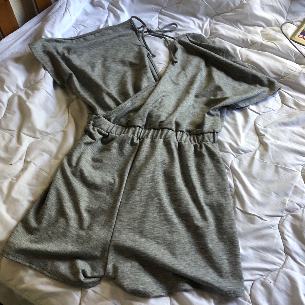 Grey Romper